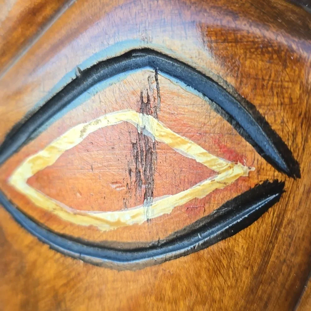 Wood Mask carved wooden